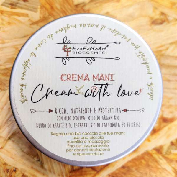 Eco Cosmesi Crema mani Bio Cream with love